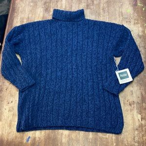 Eddie Bauer Cable Knit Turtleneck Sweater
